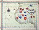 Portugal / West Africa: Nautical (Portolan) chart of West Africa. Fernão Vaz Dourado (1520 - c.1580), 1571
