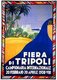 Libya / Italy: Advertising poster for the Fiera de Tripoli (Tripoli Fair), 1930